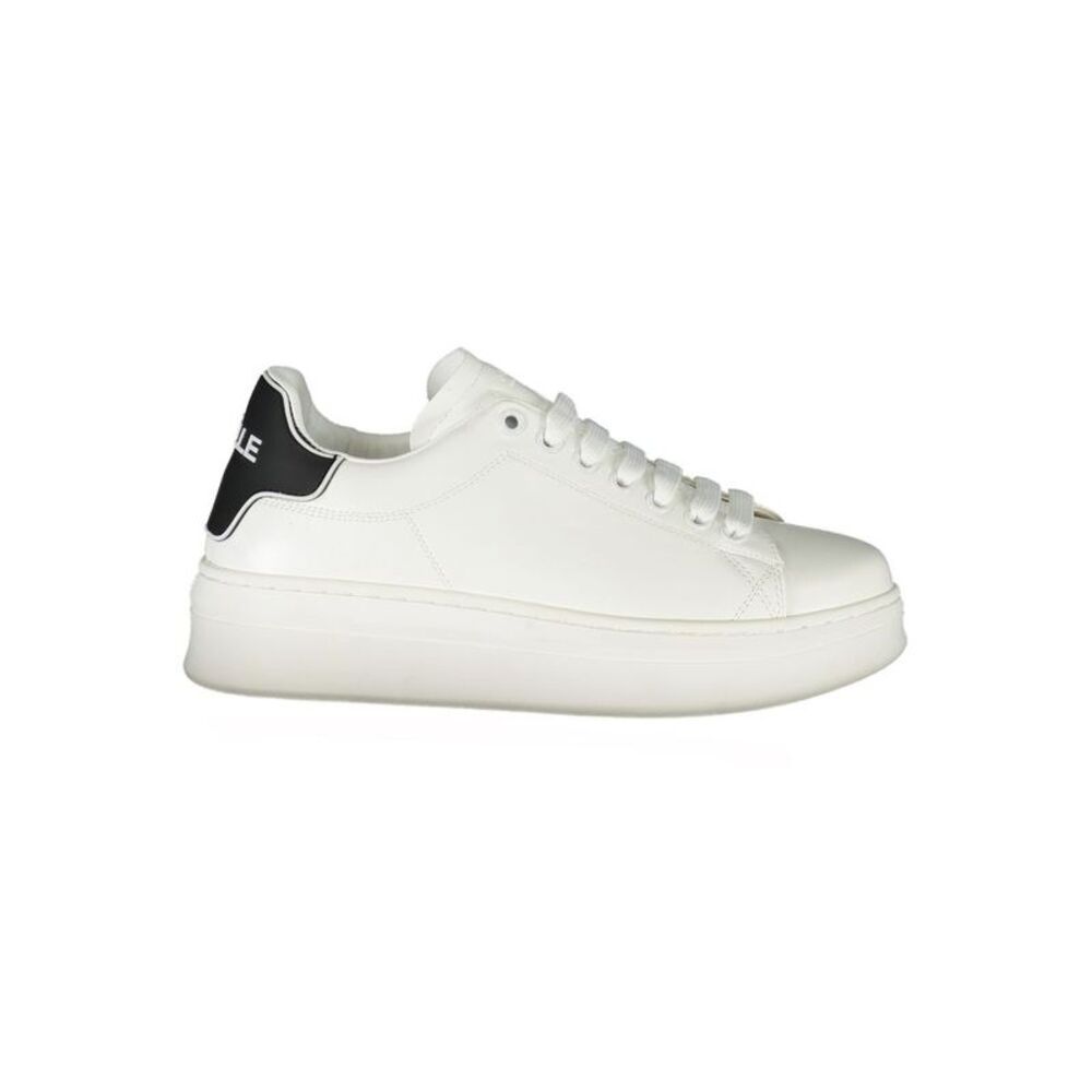 Gaelle Paris Bianco Poliuretano Women Women's Sneaker